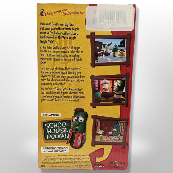 VeggieTales - Sumo of the Opera (VHS, 2004) NEW SEALED veggie tales tails - Picture 2 of 3